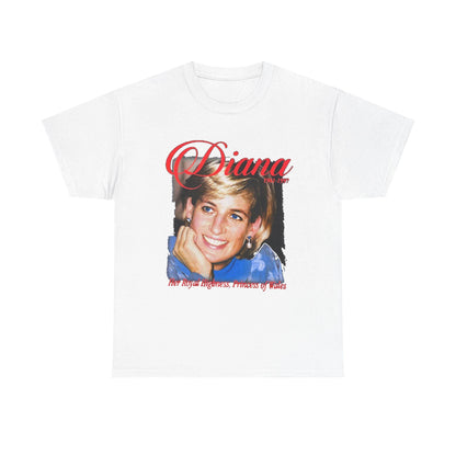 Diana Princess Vintage Shirt – Princess of Wales Tribute Graphic Tee