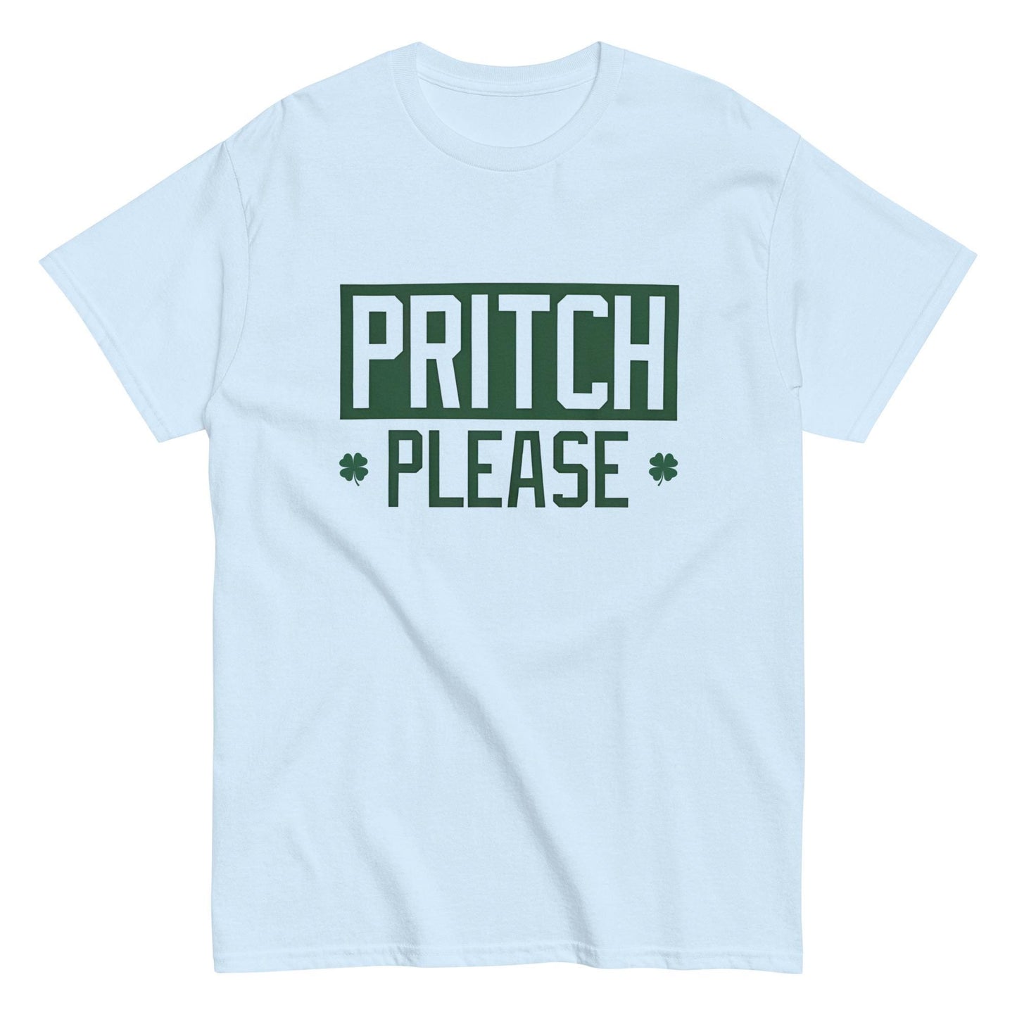 Pritch Please Shirt – Funny Green Slogan Tee