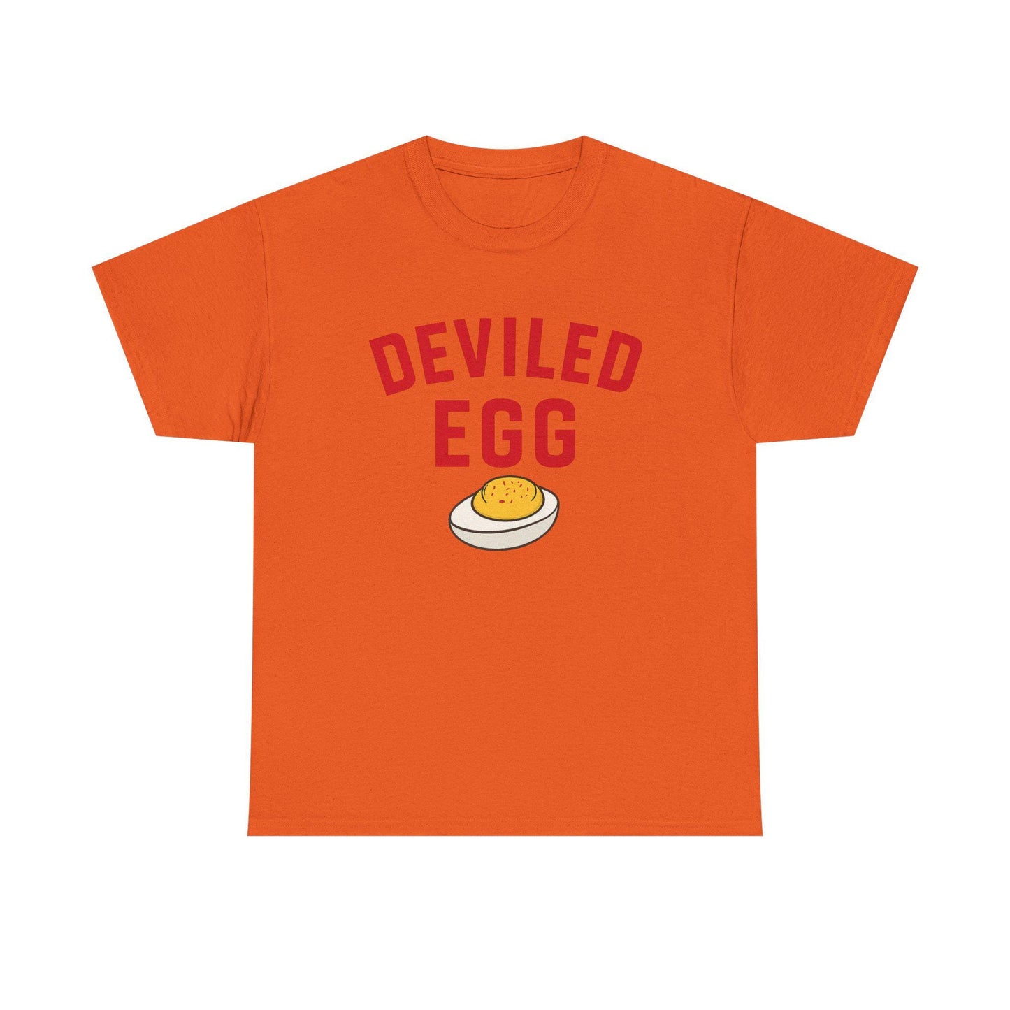 Deviled Egg Graphic T-Shirt – Funny Food Pun Unisex Tee