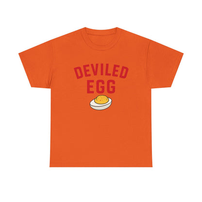Deviled Egg Graphic T-Shirt – Funny Food Pun Unisex Tee