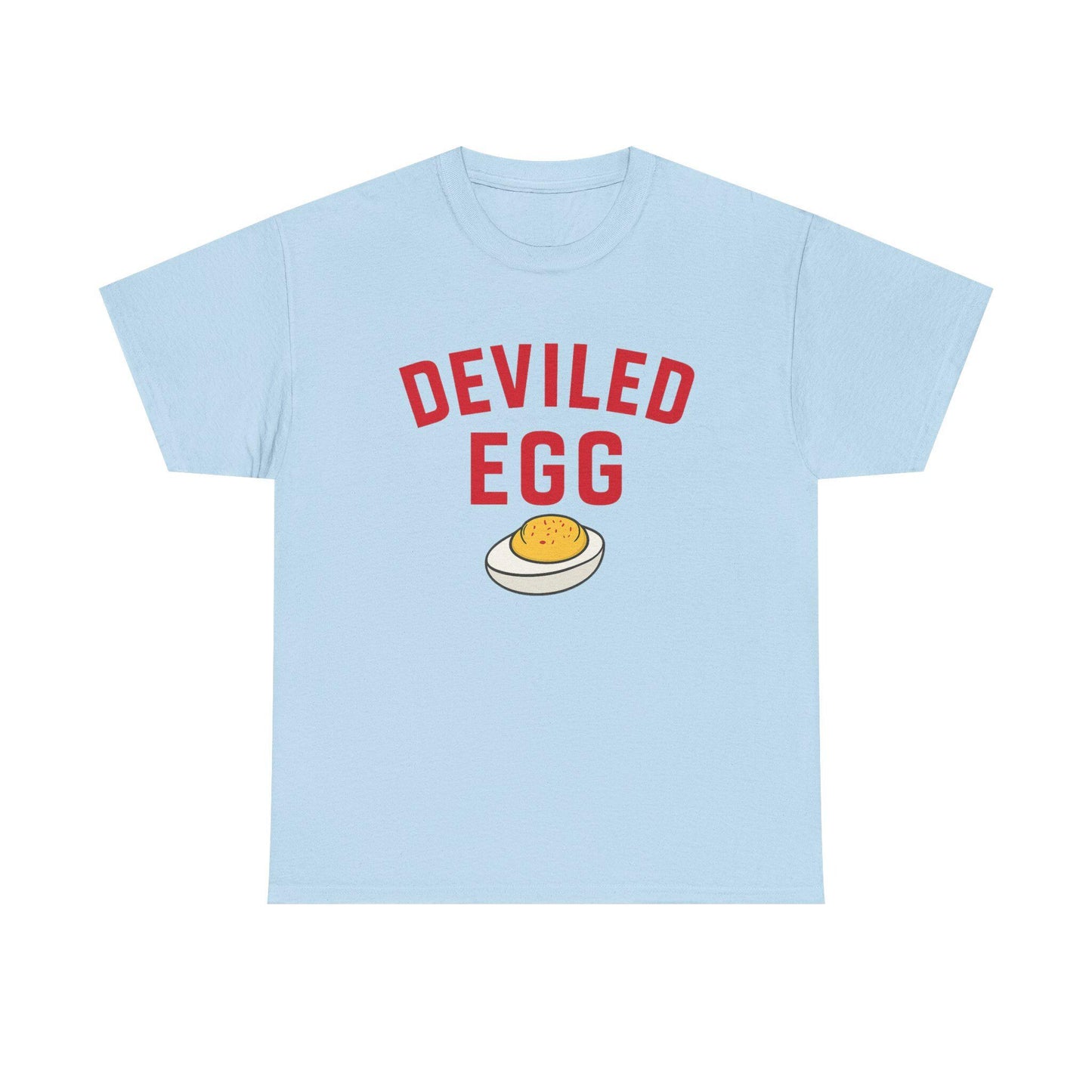 Deviled Egg Graphic T-Shirt – Funny Food Pun Unisex Tee