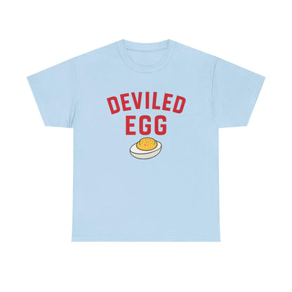 Deviled Egg Graphic T-Shirt – Funny Food Pun Unisex Tee
