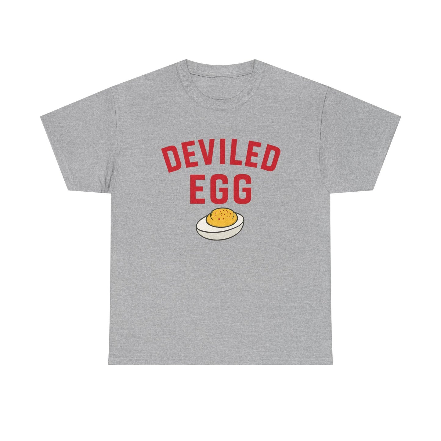 Deviled Egg Graphic T-Shirt – Funny Food Pun Unisex Tee