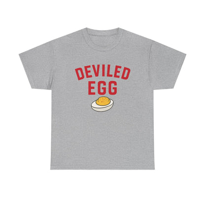 Deviled Egg Graphic T-Shirt – Funny Food Pun Unisex Tee