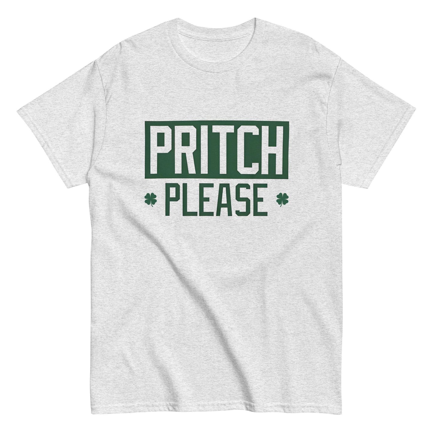 Pritch Please Shirt – Funny Green Slogan Tee