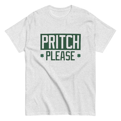 Pritch Please Shirt – Funny Green Slogan Tee