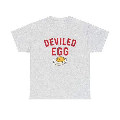 Deviled Egg Graphic T-Shirt – Funny Food Pun Unisex Tee