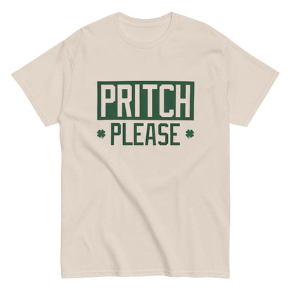 Pritch Please Shirt – Funny Green Slogan Tee